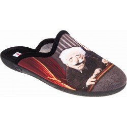 ADAMS SHOES ΑΝΔΡΙΚΕΣ ΧΕΙΜΕΡΙΝΕΣ ΠΑΝΤΟΦΛΕΣ 624-26634 ΜΑΥΡΟ