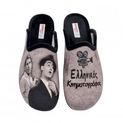 ADAMS SHOES ΑΝΔΡΙΚΕΣ ΧΕΙΜΕΡΙΝΕΣ ΠΑΝΤΟΦΛΕΣ 624-23546 ΜΑΥΡΟ