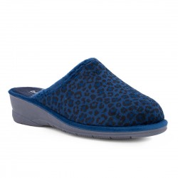 ΓΥΝΑΙΚΕΙΑ ΧΕΙΜΕΡΙΝΗ ΠΑΝΤΟΦΛΑ BLU-STAR  Animal Print 1040-25-3532  blue