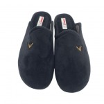 ADAMS SHOES ΑΝΔΡΙΚΕΣ ΧΕΙΜΕΡΙΝΕΣ ΠΑΝΤΟΦΛΕΣ 624-26614 ΜΑΥΡΟ