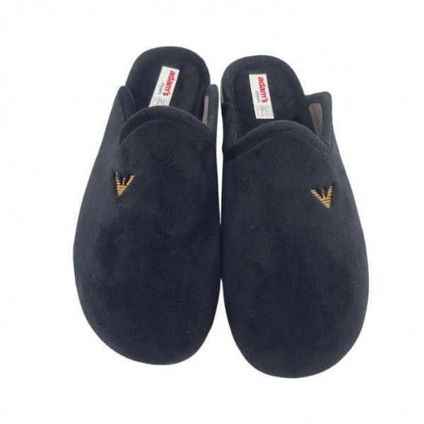 ADAMS SHOES ΑΝΔΡΙΚΕΣ ΧΕΙΜΕΡΙΝΕΣ ΠΑΝΤΟΦΛΕΣ 624-26614 ΜΑΥΡΟ