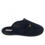 ADAMS SHOES ΑΝΔΡΙΚΕΣ ΧΕΙΜΕΡΙΝΕΣ ΠΑΝΤΟΦΛΕΣ 624-26614 ΜΑΥΡΟ