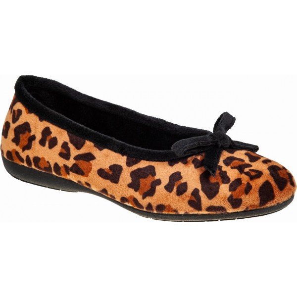 ADAMS SHOES ΓΥΝΑΙΚΕΙΕΣ ΚΛΕΙΣΤΕΣ ΧΕΙΜΕΡΙΝΕΣ ΠΑΝΤΟΦΛΕΣ753-25511 ANIMALTEX LEOPARD CUERO