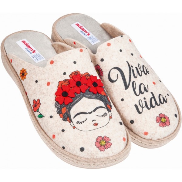 ADAMS SHOES ΓΥΝΑΙΚΕΙΕΣ ΧΕΙΜΕΡΙΝΕΣ ΠΑΝΤΟΦΛΕΣ  754-26538 ΜΠΕΖ