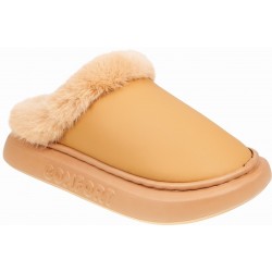 ADAMS SHOES ΓΥΝΑΙΚΕΙΕΣ ΧΕΙΜΕΡΙΝΕΣ ΠΑΝΤΟΦΛΕΣ 896-25505 CAMEL