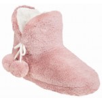 Adams Shoes Κλειστές Γυναικείες Παντόφλες μποτάκι 903-23505 ΡΟΖ