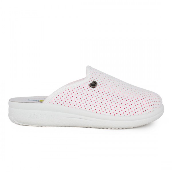 ΓΥΝΑΙΚΕΙΑ ΑΝΑΤΟΜΙΚΑ ΣΑΜΠΟ ECO BIO C6241403-1 WHITE/PINK