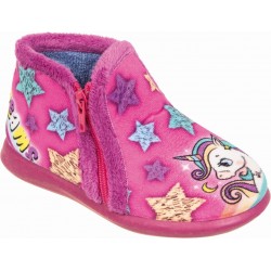 Παιδικά ανατομικά χειμερινά παντοφλάκια adams shoes 755-24521-35 ΦΟΥΞ