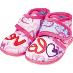 Παιδικά ανατομικά χειμερινά παντοφλάκια adams shoes 755-26513 ΡΟΖ